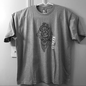 Pays.Sci Men's T-Shirt Size XL Gray